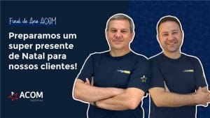 Diretores da ACOM Sistemas contam as novidades em um vídeo especial de natal
